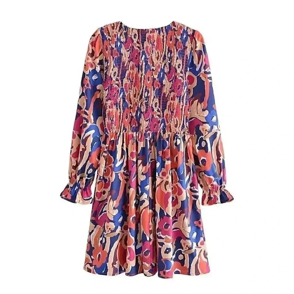 Moonsea Multicolor Floral Dress